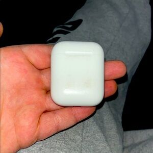 Wireless On-Ear Headphones with Charging Case - White